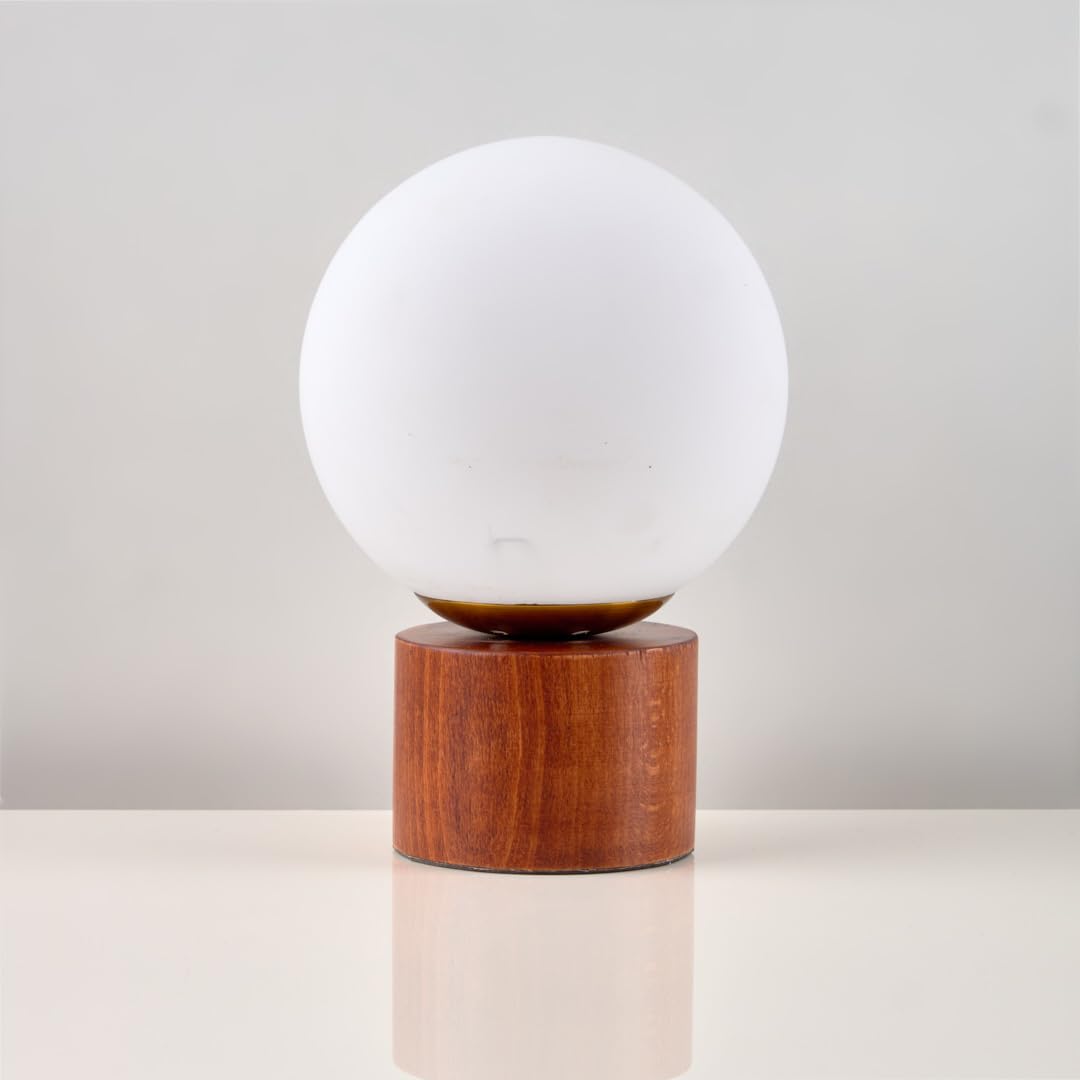 لومينا اباجوره مودرن بني من نجفه شوب lumina modern table lamp from nagafa shop TB68-BN