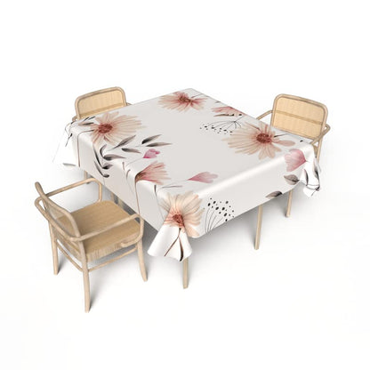 Tablecloth, Waterproof Polyester Fabric, Durable & Easy Care