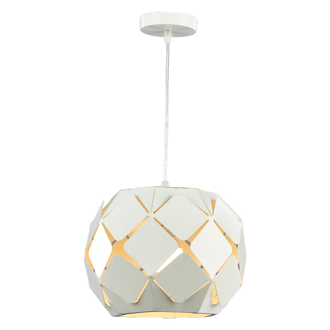 Nagafa Shop RW7007-1 Modern Galaxy Pendant, White