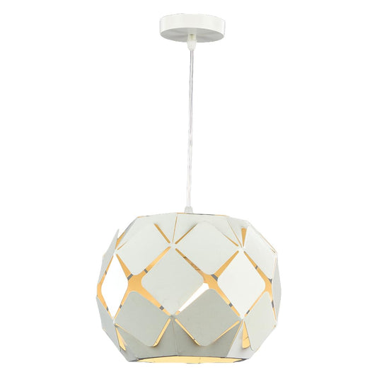 Nagafa Shop RW7007-1 Modern Galaxy Pendant, White