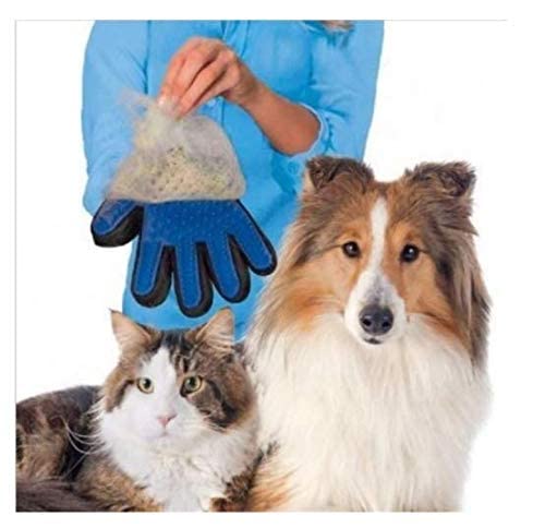 Beauenty Pet Grooming Glove Gentle Deshedding Hair Brush