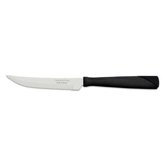 New Kolor 4-Inch Steak Knife, Durable Stainless Steel Blade, Ergonomic Polypropylene Handle, Perfect for Steak, Meat, and Everyday Dining
