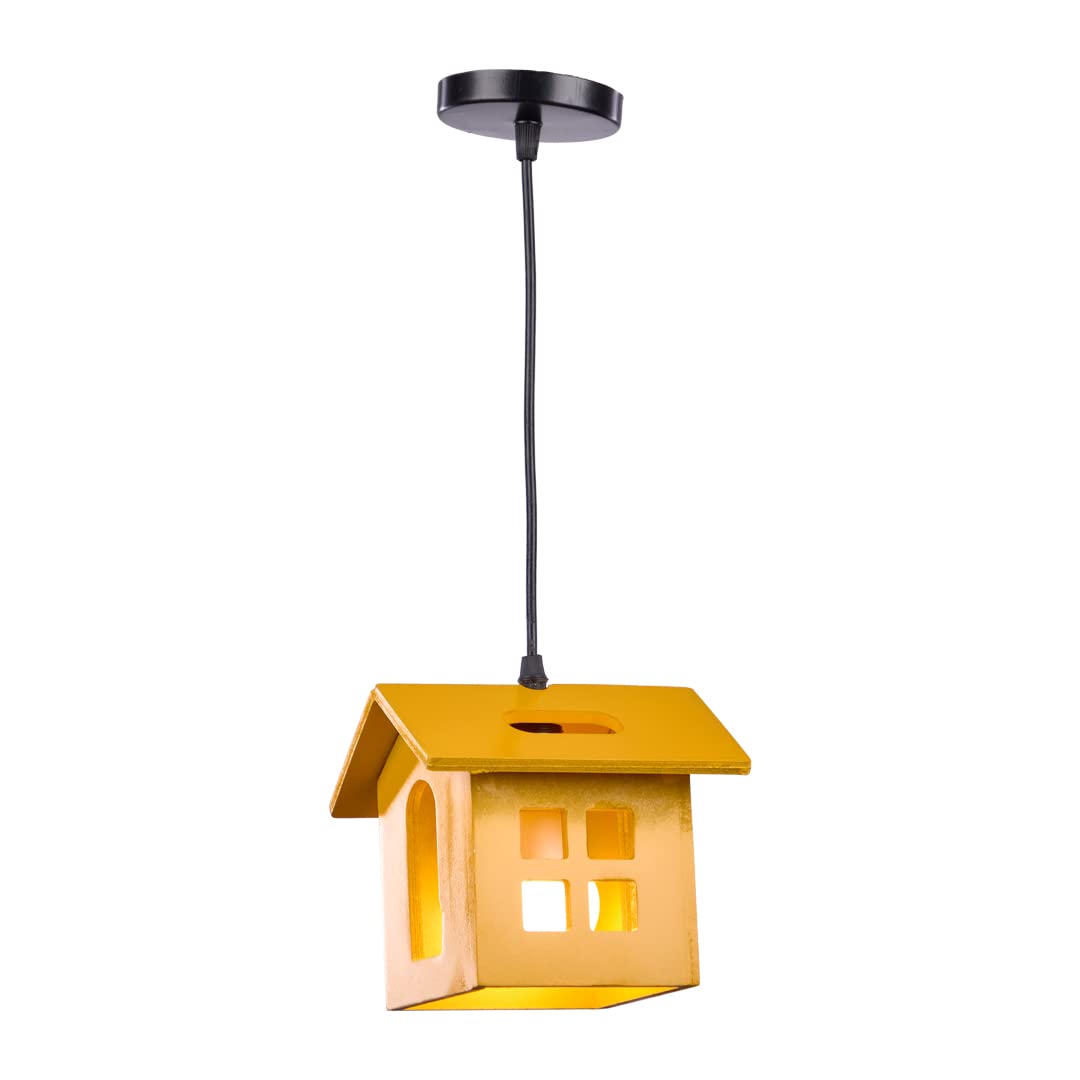 Nagafa Shop WCY450 High Quality Modern Design Ceiling Lamp for Living Room, Bedroom, or Hall - Yellow
