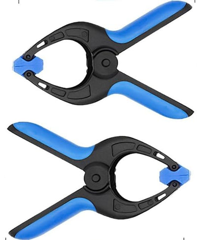 6” Spring Clamp set of 2, Heavy Duty Spring Clips for Woodwork طقم مشبك كلامب 2 قطع 6بوصة by circle tools