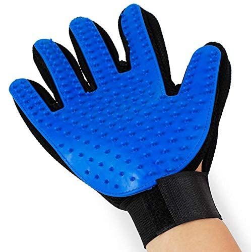 Deshedding Pet Hair Remover Massage Brush Gloves (Right Hand)