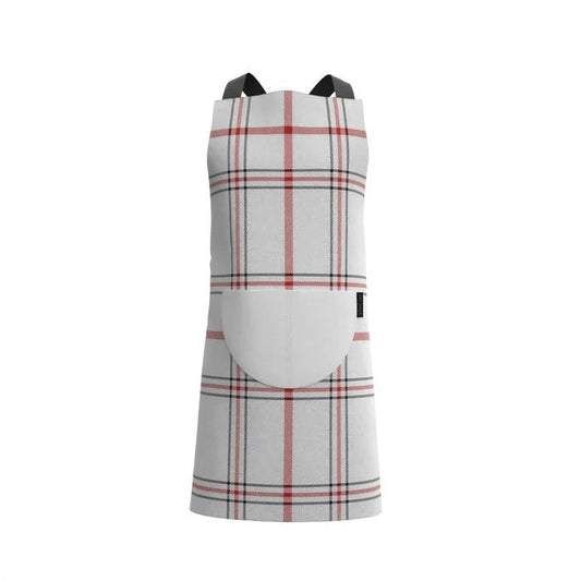 Apron, Cross-Back Design, Soft Cotton-Like Fabric, One Size, Lightweight Breathable Unisex with Front Pocket, for Cooking, and Daily Use