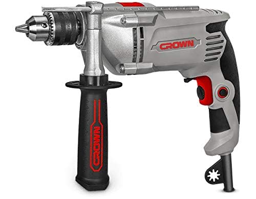 Crown ct10130 electric impact drill reversable, 13 mm - 810 watt