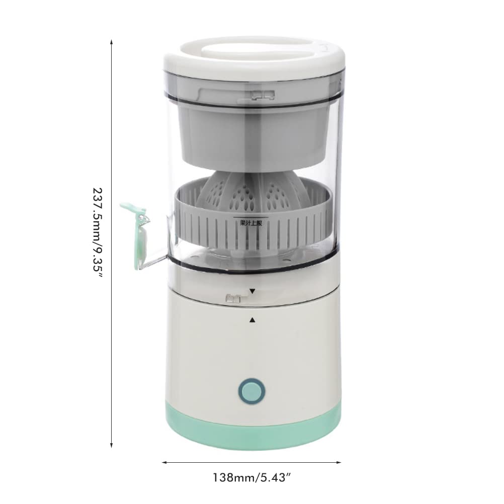 Portable Electric Citrus Juicer Hands-Free Rechargeable Orange Lemon Grapefruit Juicer Easy to Clean Juicer Machine