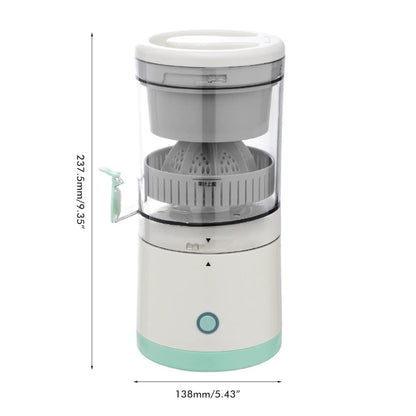 Portable Electric Citrus Juicer Hands-Free Rechargeable Orange Lemon Grapefruit Juicer Easy to Clean Juicer Machine