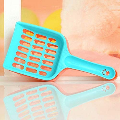 NCCZ 3 PCS Cat Litter Shovel Pet Cleanning Tool Plastic Scoop Cat Sand Cleaning Products (Random Color) (Color : Random Color)