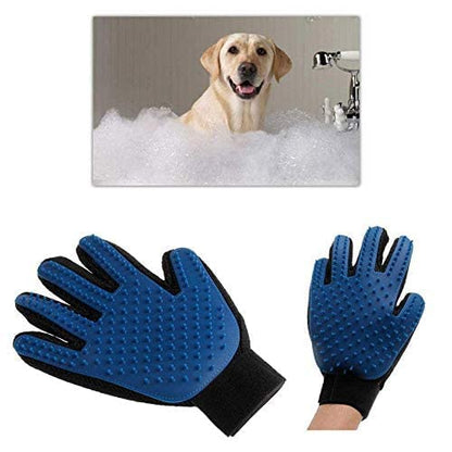 Pet Deshedding Cleaning Brush Magic Glove Dog Cat Hair Massage Grooming Groome