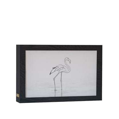 Natrual Wood 2 In 1 Photo Lighting Frame