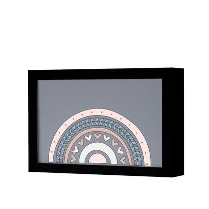 Natrual Wood 2 In 1 Photo Lighting Frame