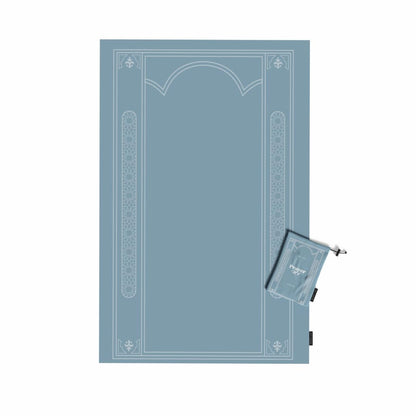 Prayer Mat - Waterproof Pocket Size Travel Mat for Salah, Lightweight Foldable Muslim Prayer Rug with Carrying Bag