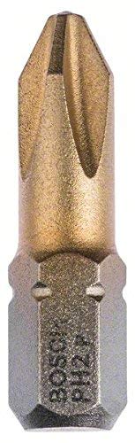 Bosch 2607001547 Maxgrip Screwdriver Bit, Ph 2, 25mm Length, Blue