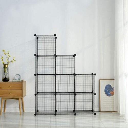 Iron organizer 9 shelves easy to disassemble and install, 2725609946709