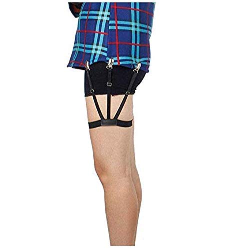Men's Adjustable Shirt Stays Garters Suspenders /Holder