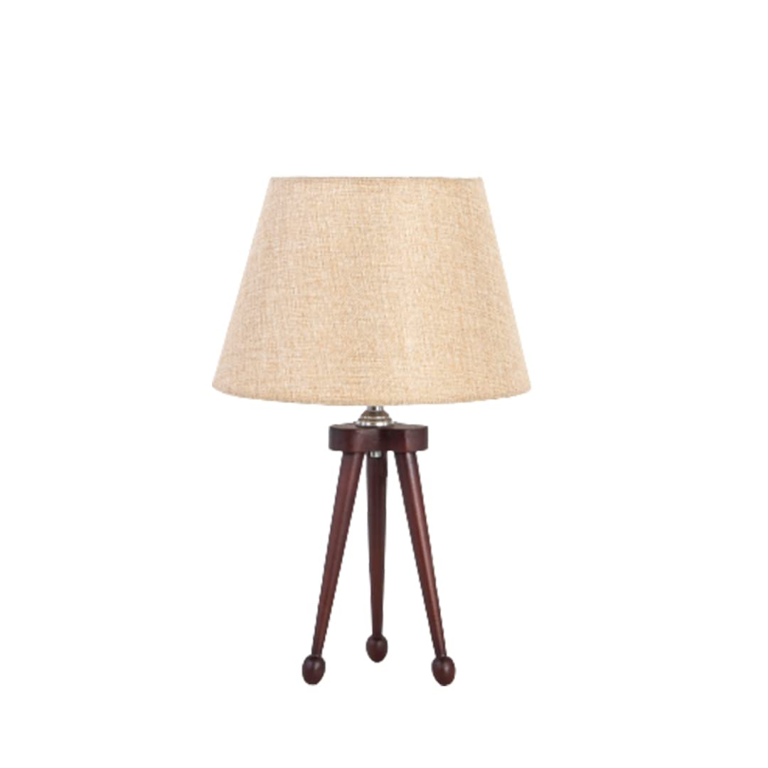 Nagafa Shop TWB3 Amandy High Quality Modern Design Table Lamp for Living Room, Bedroom, or Hall - Beige