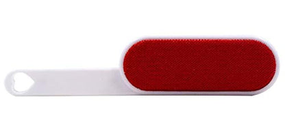 Double sided lint remover brush velour surface for pet fur and lint remover pet hair