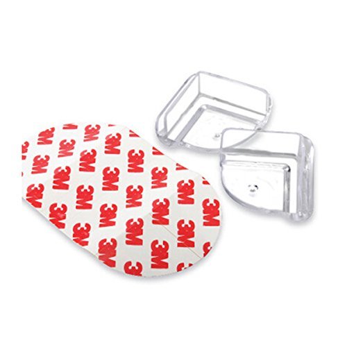 WINOMO Baby Protection Edge Protection Corner Protection Table Cushion Table Corner Protector Silicone Bumper Protection - 4 Pieces