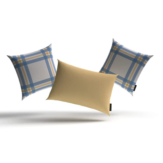 Ray Set Velvet Cushion Cover, a plush multicolor decorative pillow with a dynamic, sunbeam-inspired abstract design, 40x40 cm, combines luxurious texture with a bold, artistic statement