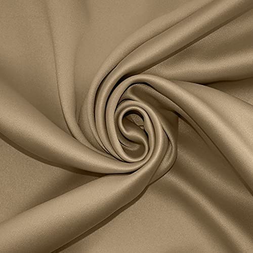 Blackout Curtains with Tiebacks - Thermal Insulated, Light Blocking and Noise Reducing Grommet Curtain Drapes for Bedroom and Living Room, Set of 2 Panels,