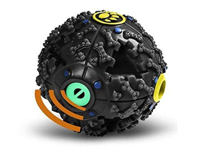 Dog Treat Dispensing Ball Squeaky Dispenser Ball for Dogs pet dog toy, bite-resistant ball molar