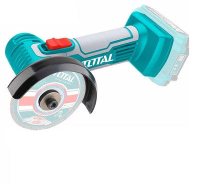 TOTAL 20V/2Ah Lithium-ion Cordless Mini Cut-off Tool| small Angle Grinder –Multifunctional Handheld