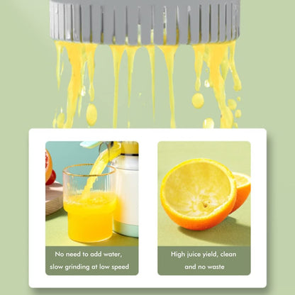 Portable Electric Citrus Juicer Hands-Free Rechargeable Orange Lemon Grapefruit Juicer Easy to Clean Juicer Machine