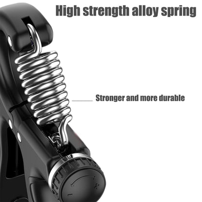 VIKKI Hand Grips Strengthener, 5-60 kg Adjustable Grips Strengthener Exerciser with Monitor, Power Trainer Gripper for Strong Wrists, Fingers, Forearm, Hands, Recovery for Athletes.