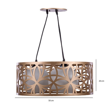 I-OUTSTANDING WNCH450 Modern Home Chandelier Champagne Wood
