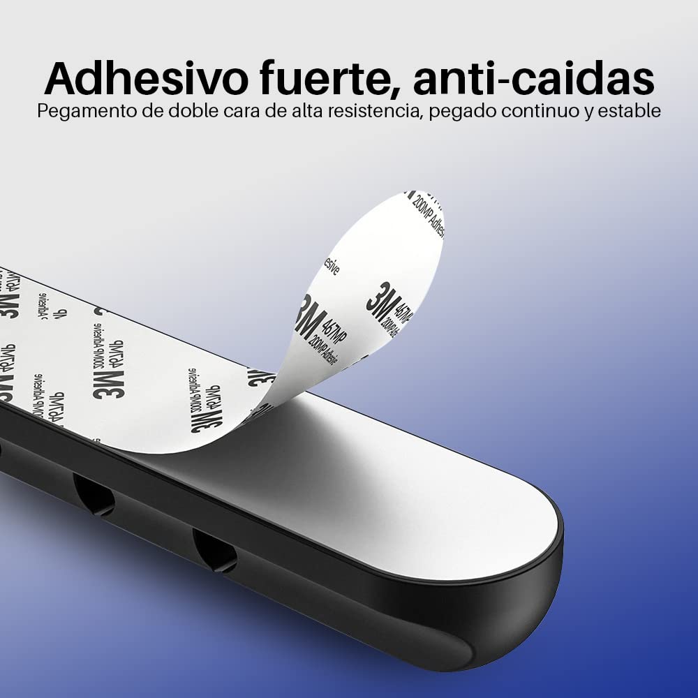 Todotumovil Silicone Cable Organizer Cable Holder for Mouse Keyboard and Headphones with Flexible USB (for 7 Cables) –