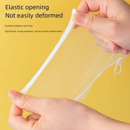 WEIYSHIGSH Kitchen Sink Strainer Mesh Bags - 200 Piece Disposable Sink Strainer Bags - Sink Strainers for Kitchen Sink Foods - Mesh Sink Strainers Fits All Sizes of Kitchen Drain Baskets