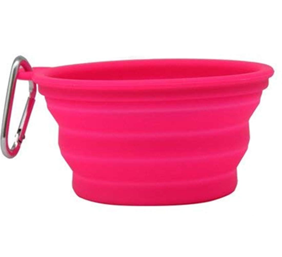 Silicone Collapsible Bowl, Portable Cup for Cat Pet Travel Water Food