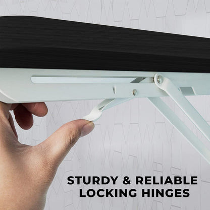 Wood Shoe Rack, Fits up to 15 Pairs, 4-Shelf Wooden Shoe Storage Organizer for Home, Knock-Down Design for Easy Assembly, Brown Finish