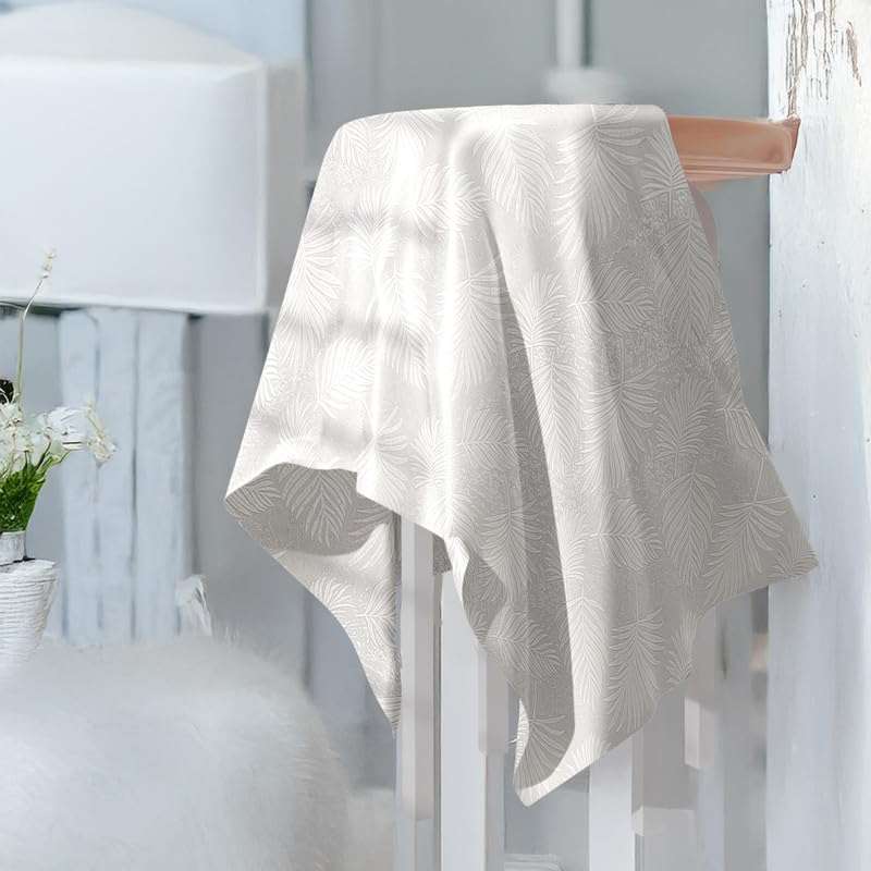 INtex HOME Analia Linen Tablecloth, Rectangular Dining Cover, Elegant and Durable, Soft Fabric, Easy-Care, Multi-Purpose for Home, Events, and Special Occasions, Set of 1 - Café - 200 X 270 CM