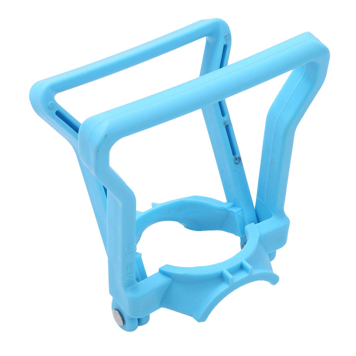 CHICTRY Plastic Gallon Drinking Water Bottle Handle Lifter Easy Lifting Advanced Ergonomic Energy Saving Bottle Carrier Buckets Tool Blue One Size