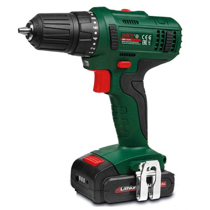 DWT Cordless Drill 14V 10mm 1.5AMP +Extra Battery ABS-14.4L-2