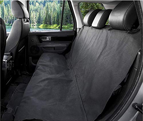 Car Back Water-proof Seat Cover Pet for Cat Dog Protector Mat Rear Safety Travel Black