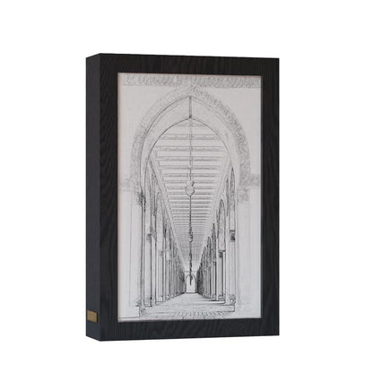 Natrual Wood 2 In 1 Photo Lighting Frame