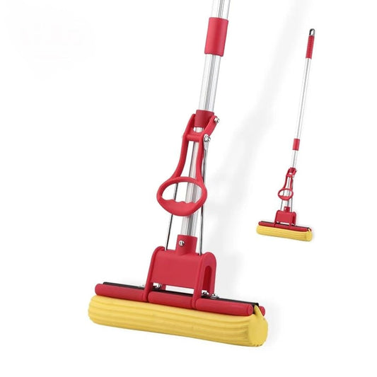 LiAo self wringer magic roller PVA sponge mop for kitchen bathroom floor cleaning