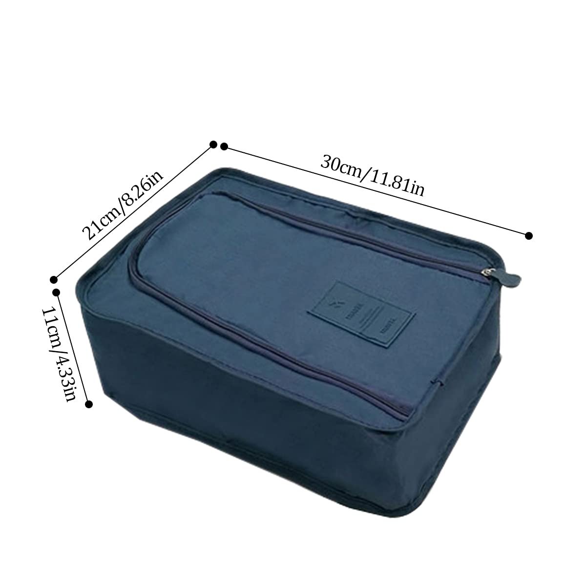 Forreen 6-Piece Travel Shoe Organiser - Portable, Dustproof & Waterproof Shoes Storage Bags with Handle