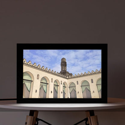 Natrual Wood 2 In 1 Photo Lighting Frame