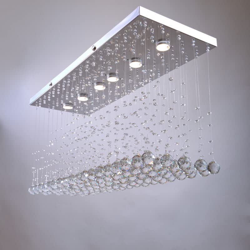 Nagafa Shop Modern Silver Stainless Steel chandelier, Patchi