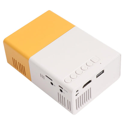 Resolution Portable Mini Projector, 1920 x 1080 Resolution, LED Light Source, 24-60 Inch Screen,Rich Interface for Home Cinema, Multimedia Compatibility, Ideal for Travel and Entertainment