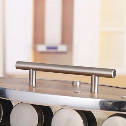 SG-Mart Spice Rack Organizer with 12 Empty Spice Jars for Cabinet Countertop spice Imitation Wood Portable seasoning Stainless Steel Storage Rack Stand Holder for Kitchen Hotel(Rectangle,1-Pcs)