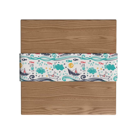 Velvet Molly Runner, a Plush Multicolor Decorative Centerpiece with a Vibrant and Joyful Design, 35x140 cm, combines a Luxurious Feel with a Playful Pattern to Enliven your Home