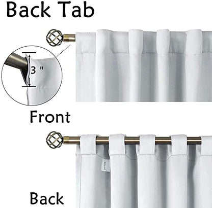 Blackout Back Tap design curtain