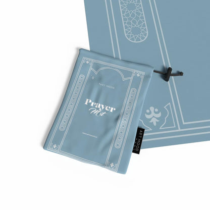 Prayer Mat - Waterproof Pocket Size Travel Mat for Salah, Lightweight Foldable Muslim Prayer Rug with Carrying Bag