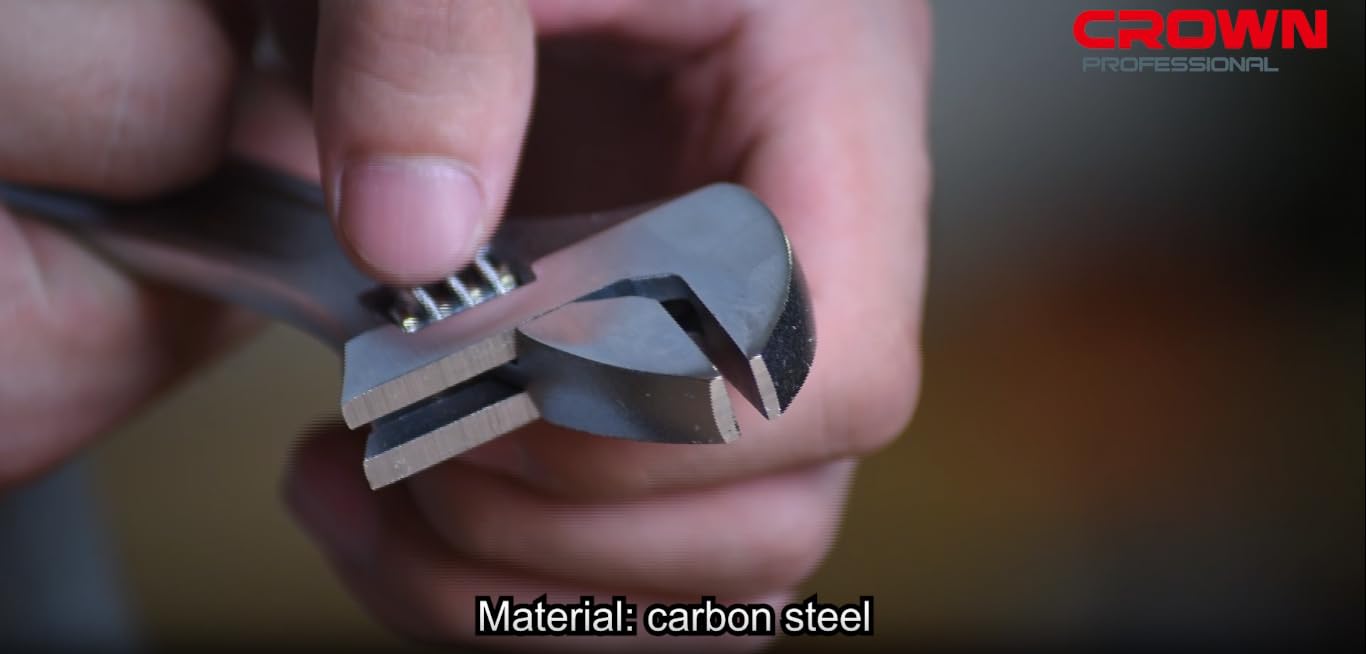 CROWN Professional Adjustable Wrench, 12 inch; CPHWA-CNA12 by Circle Tools